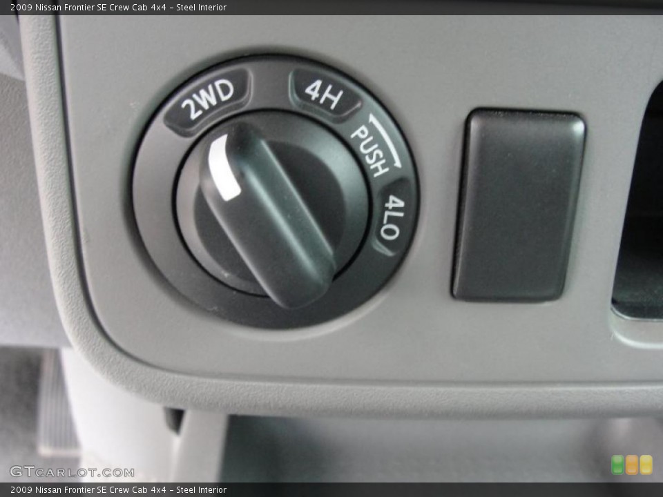 Steel Interior Controls for the 2009 Nissan Frontier SE Crew Cab 4x4 #48812754