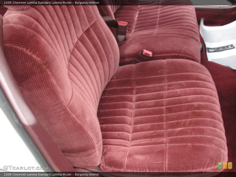 Burgundy Interior Photo for the 1998 Chevrolet Lumina  #48813729