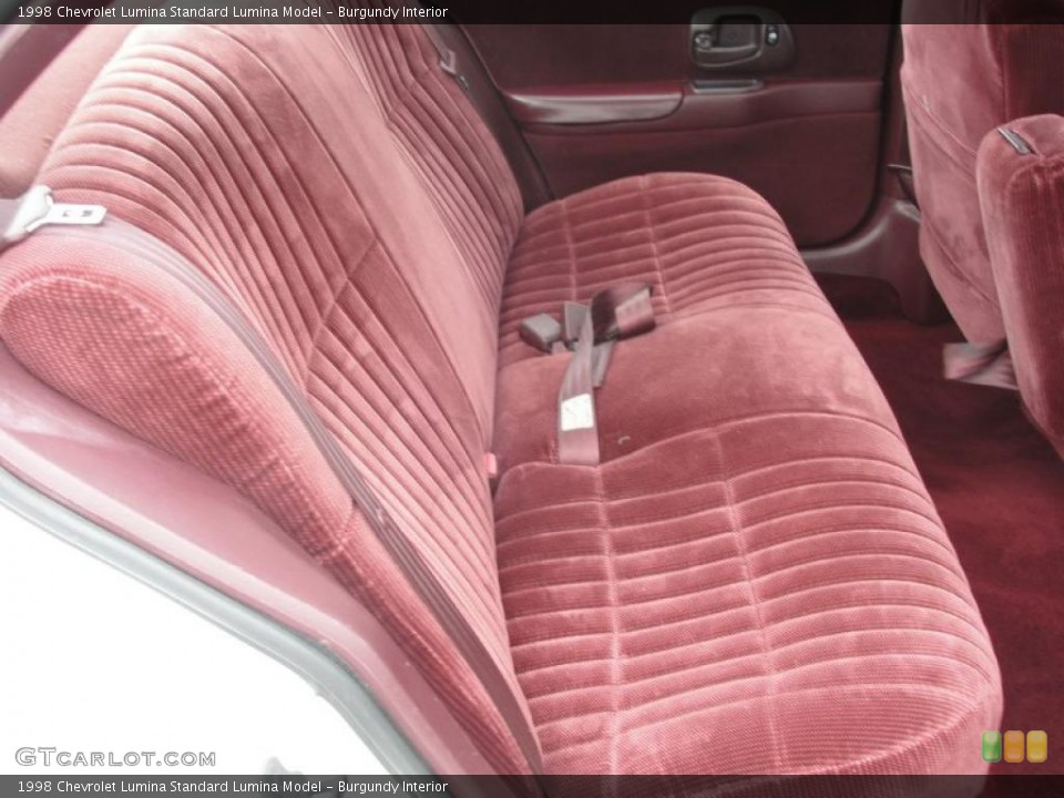 Burgundy Interior Photo for the 1998 Chevrolet Lumina  #48813735