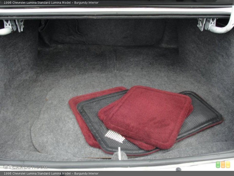 Burgundy Interior Trunk for the 1998 Chevrolet Lumina  #48813738