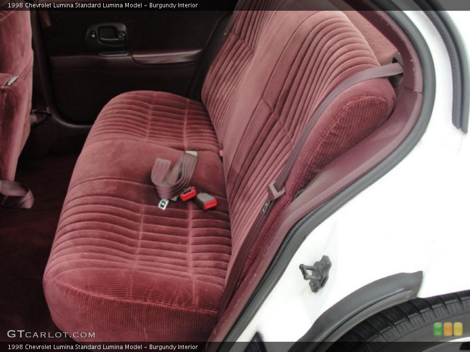 Burgundy Interior Photo for the 1998 Chevrolet Lumina  #48813744