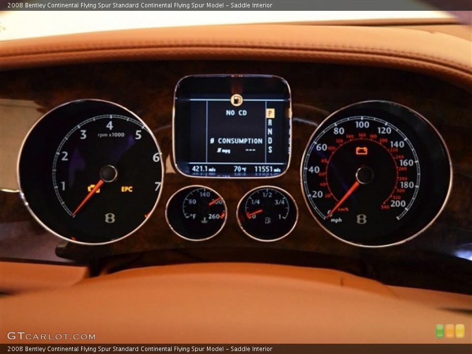 Saddle Interior Controls for the 2008 Bentley Continental Flying Spur  #48815295