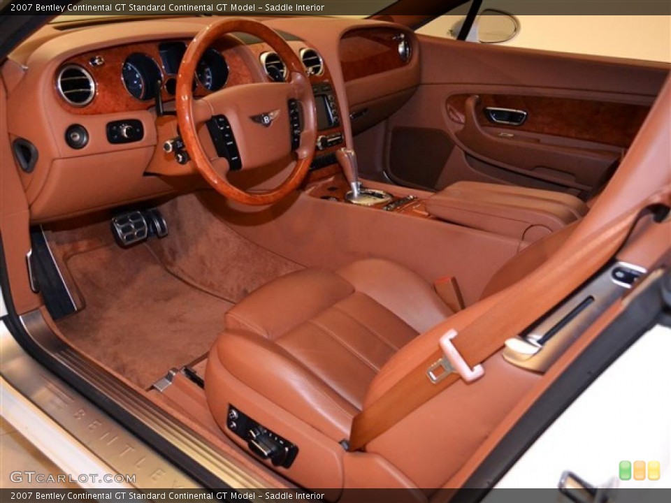 Saddle Interior Photo for the 2007 Bentley Continental GT  #48815862