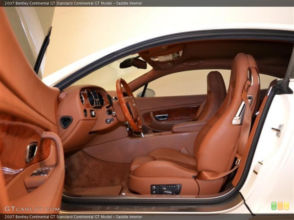 Saddle Interior Photo for the 2007 Bentley Continental GT  #48815901