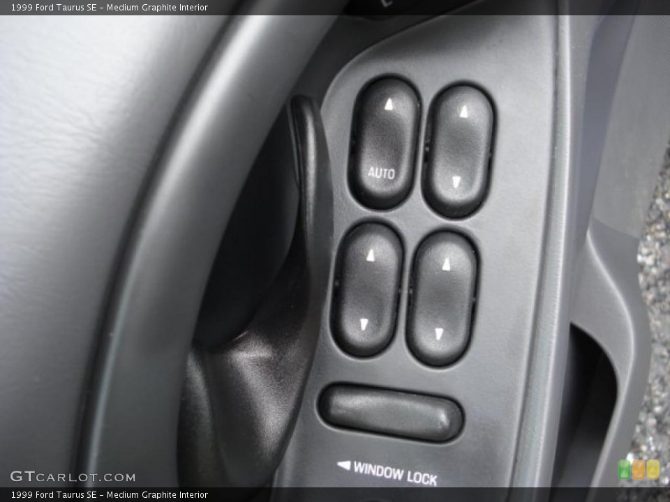 Medium Graphite Interior Controls for the 1999 Ford Taurus SE #48816351