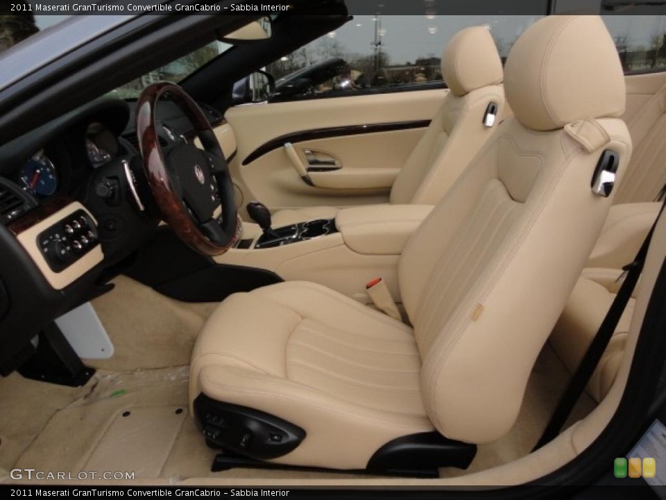 Sabbia Interior Photo for the 2011 Maserati GranTurismo Convertible GranCabrio #48816510