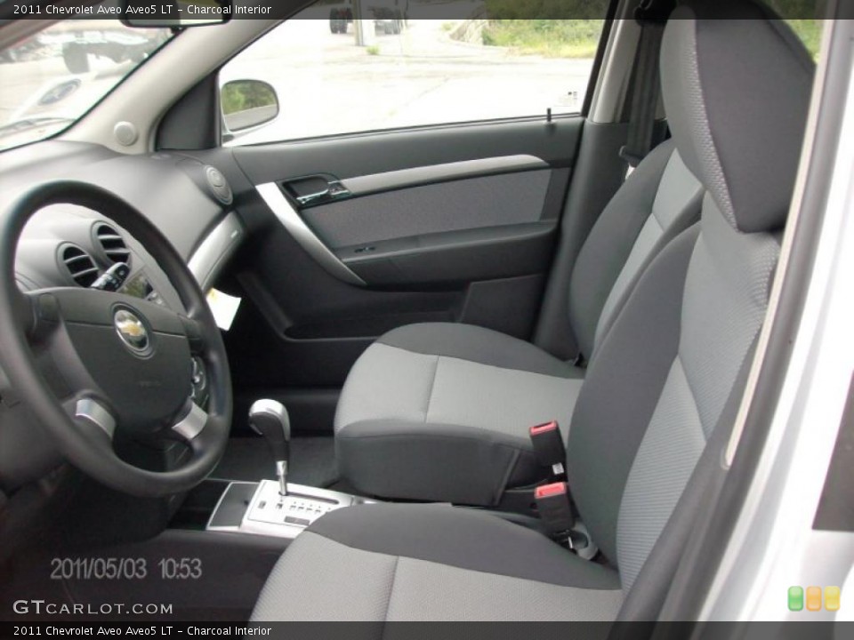 Charcoal Interior Photo for the 2011 Chevrolet Aveo Aveo5 LT #48819624