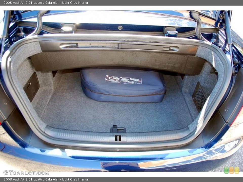 Light Gray Interior Trunk for the 2008 Audi A4 2.0T quattro Cabriolet #48820698