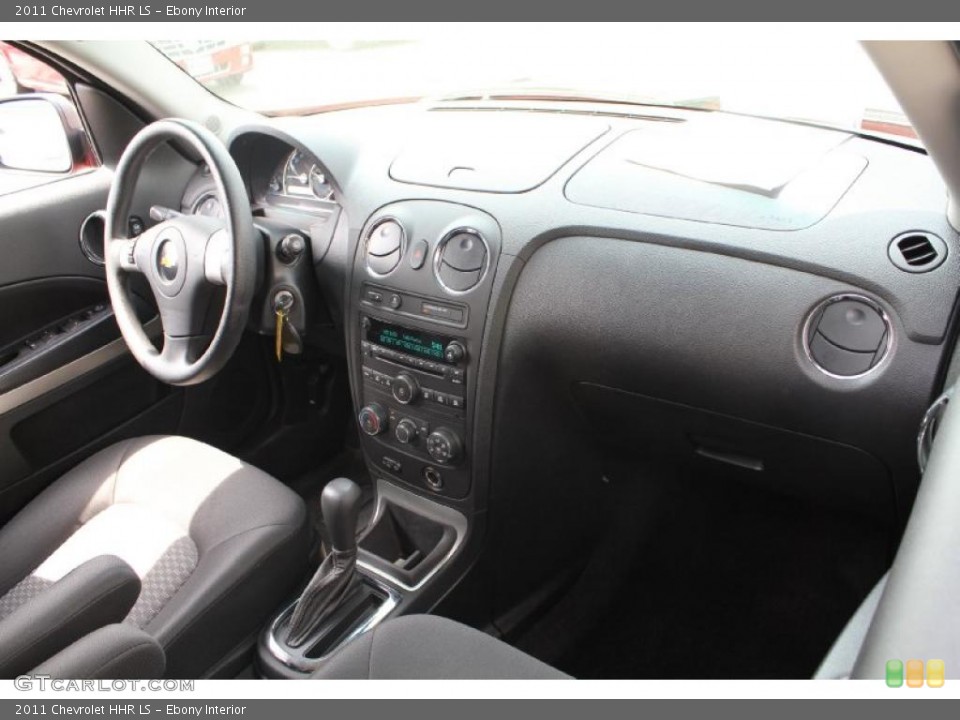 Ebony Interior Dashboard for the 2011 Chevrolet HHR LS #48821917