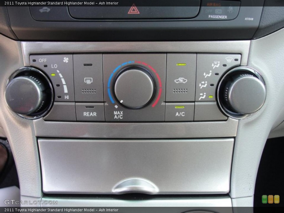 Ash Interior Controls for the 2011 Toyota Highlander  #48822720