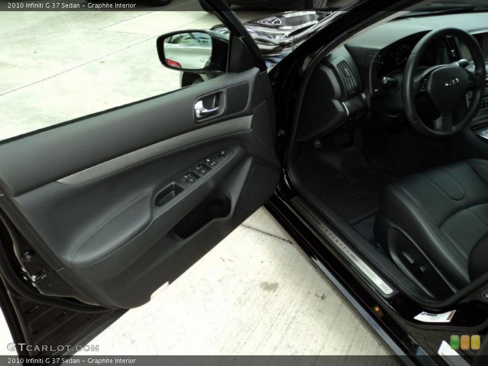 Graphite Interior Door Panel for the 2010 Infiniti G 37 Sedan #48824427