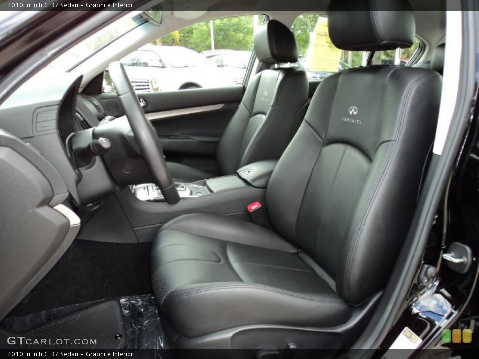 Graphite Interior Photo for the 2010 Infiniti G 37 Sedan #48824460