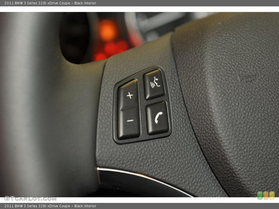 Black Interior Controls for the 2011 BMW 3 Series 328i xDrive Coupe #48825051