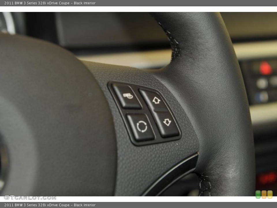 Black Interior Controls for the 2011 BMW 3 Series 328i xDrive Coupe #48825066