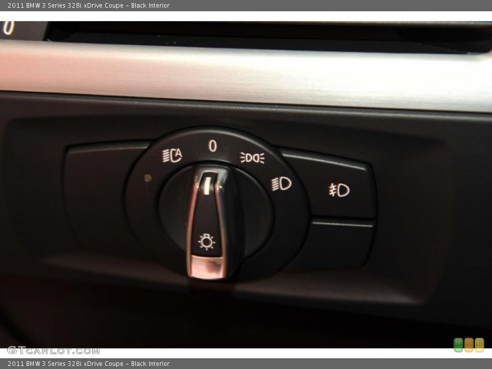 Black Interior Controls for the 2011 BMW 3 Series 328i xDrive Coupe #48825087