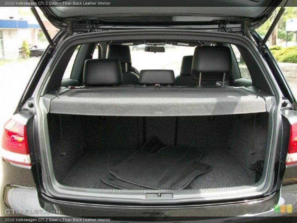 Titan Black Leather Interior Trunk for the 2010 Volkswagen GTI 2 Door #48825557