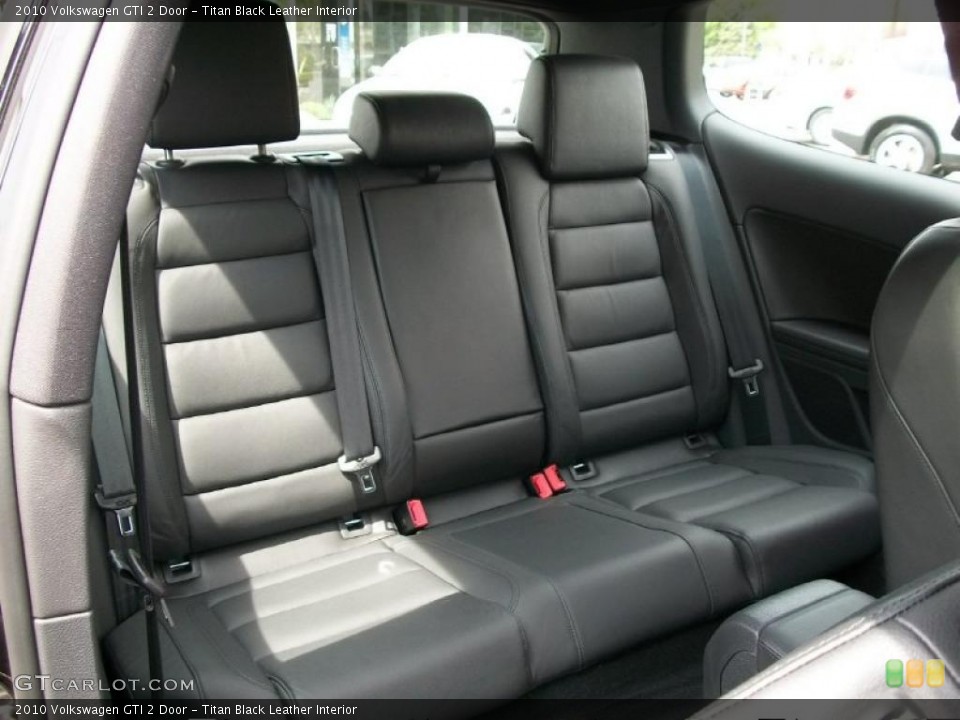 Titan Black Leather Interior Photo for the 2010 Volkswagen GTI 2 Door #48825597