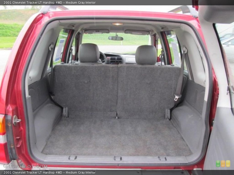 Medium Gray Interior Trunk for the 2001 Chevrolet Tracker LT Hardtop 4WD #48827583