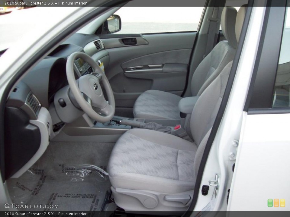 Platinum Interior Photo for the 2010 Subaru Forester 2.5 X #48831678