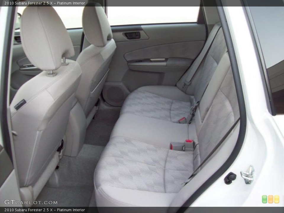 Platinum Interior Photo for the 2010 Subaru Forester 2.5 X #48831693