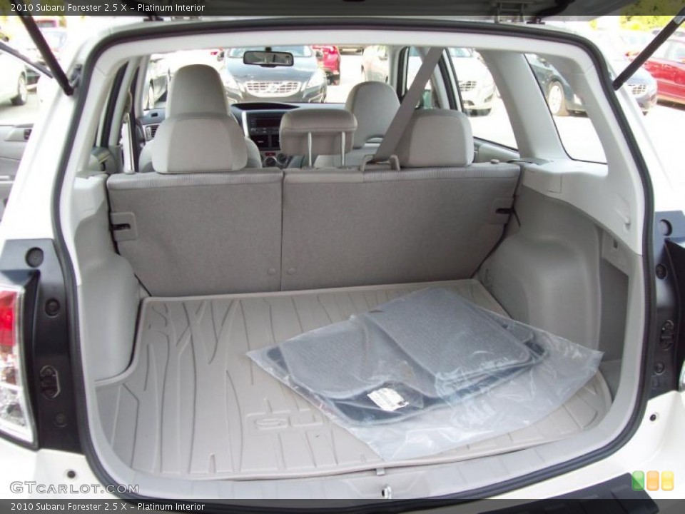 Platinum Interior Trunk for the 2010 Subaru Forester 2.5 X #48831714