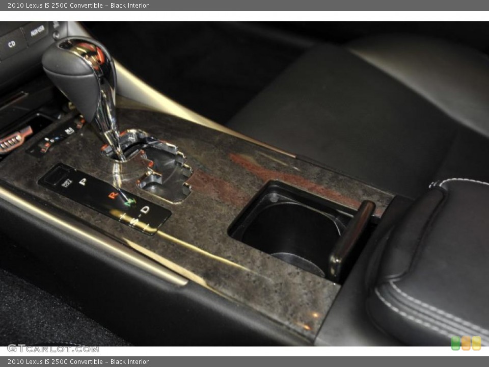 Black Interior Transmission for the 2010 Lexus IS 250C Convertible #48832521