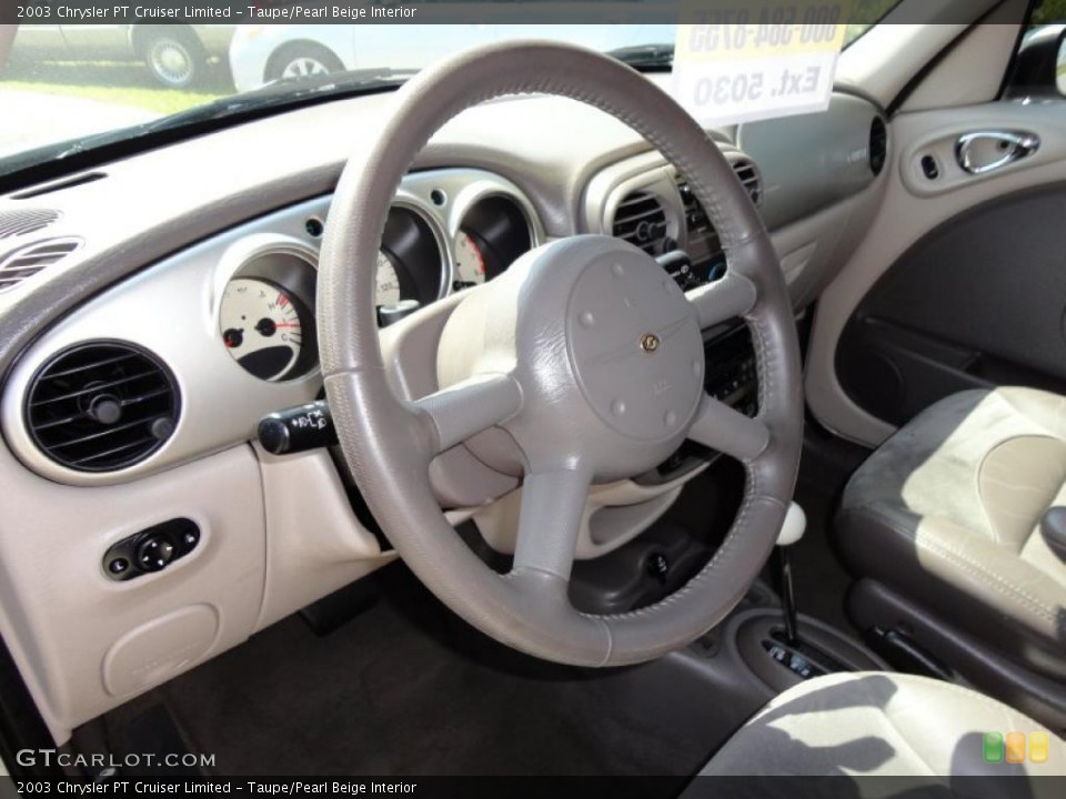Taupe/Pearl Beige Interior Photo for the 2003 Chrysler PT Cruiser Limited #48833508