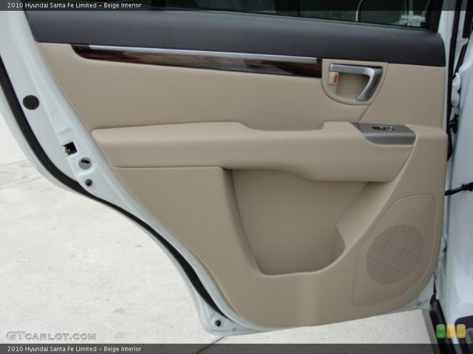 Beige Interior Door Panel for the 2010 Hyundai Santa Fe Limited #48833634