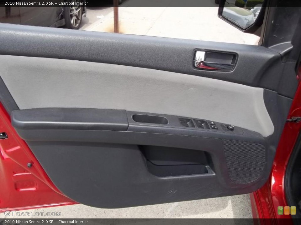 Charcoal Interior Door Panel for the 2010 Nissan Sentra 2.0 SR #48837132
