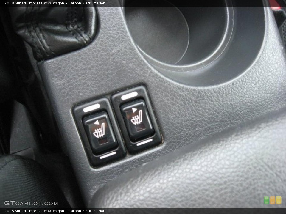 Carbon Black Interior Controls for the 2008 Subaru Impreza WRX Wagon #48837621