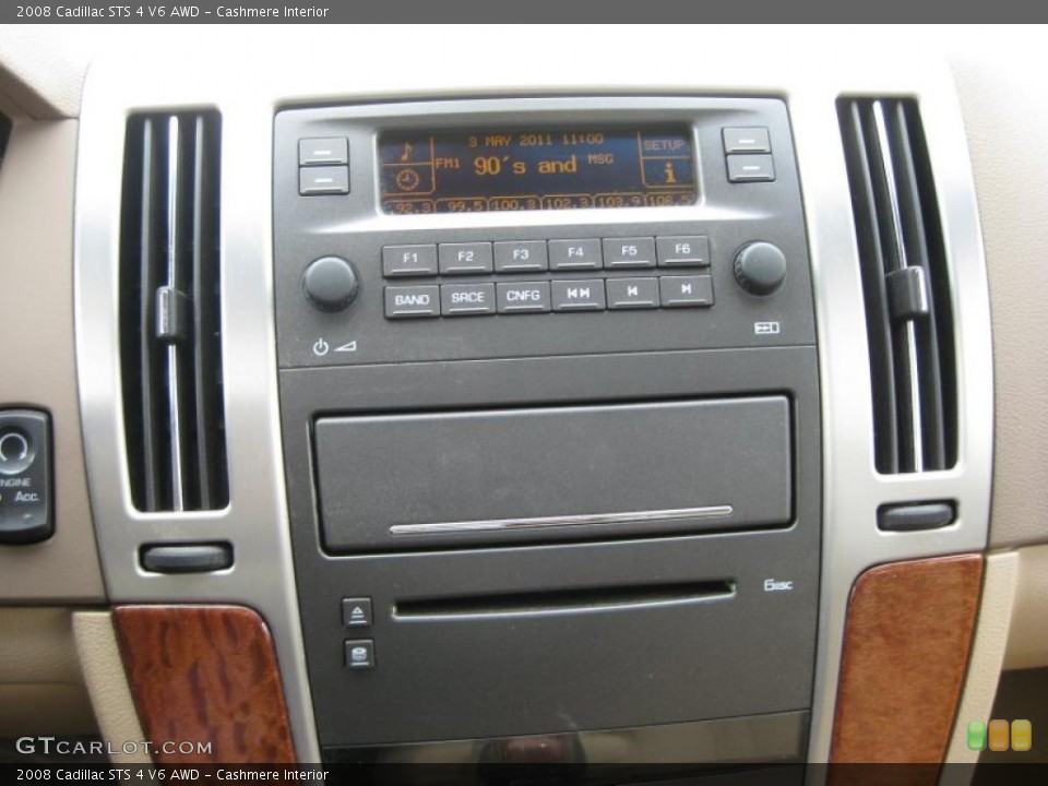 Cashmere Interior Controls for the 2008 Cadillac STS 4 V6 AWD #48841206