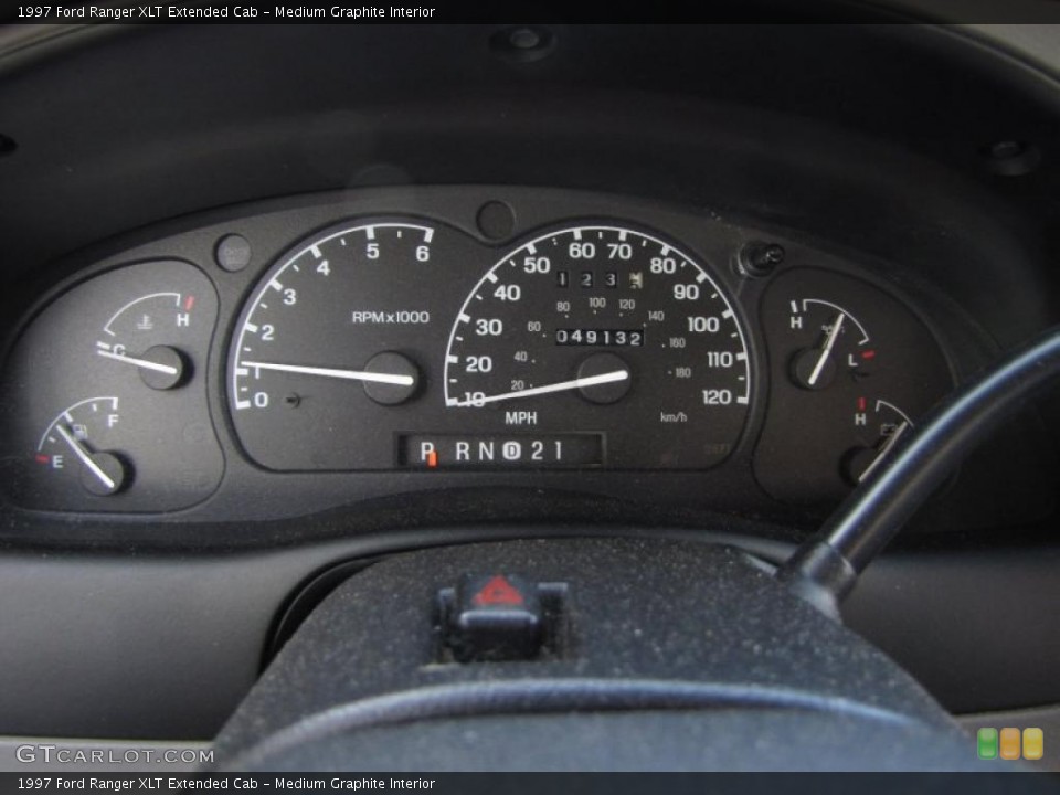 Medium Graphite Interior Gauges for the 1997 Ford Ranger XLT Extended Cab #48842163