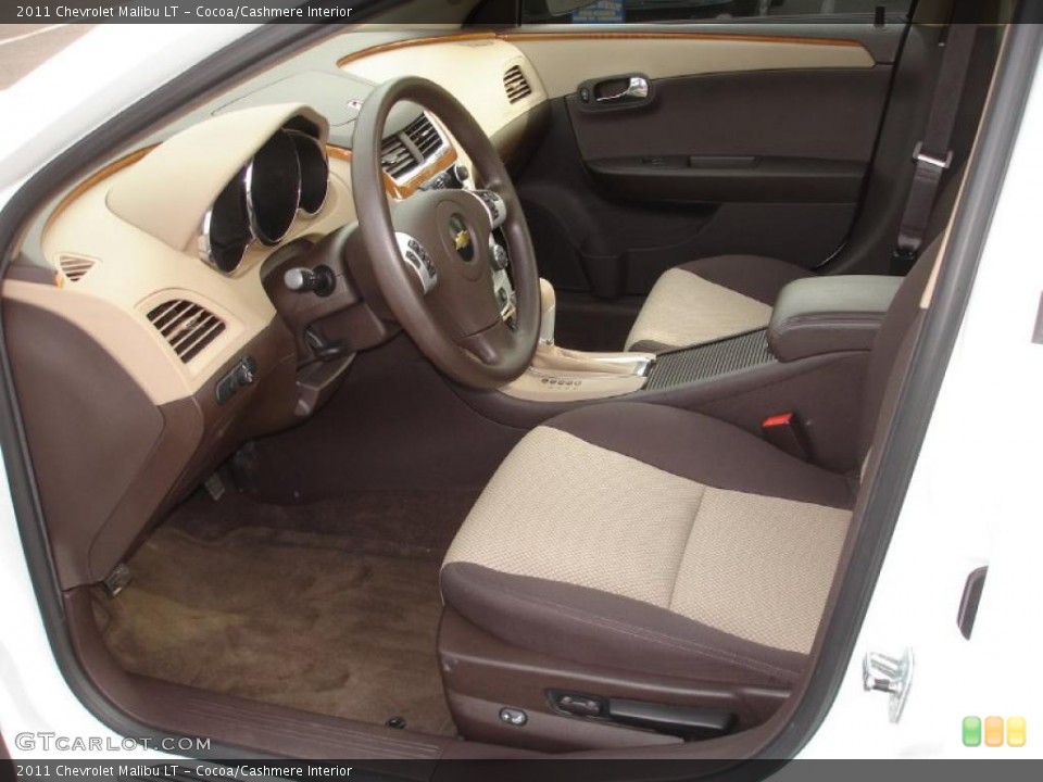 Cocoa/Cashmere Interior Photo for the 2011 Chevrolet Malibu LT #48842305