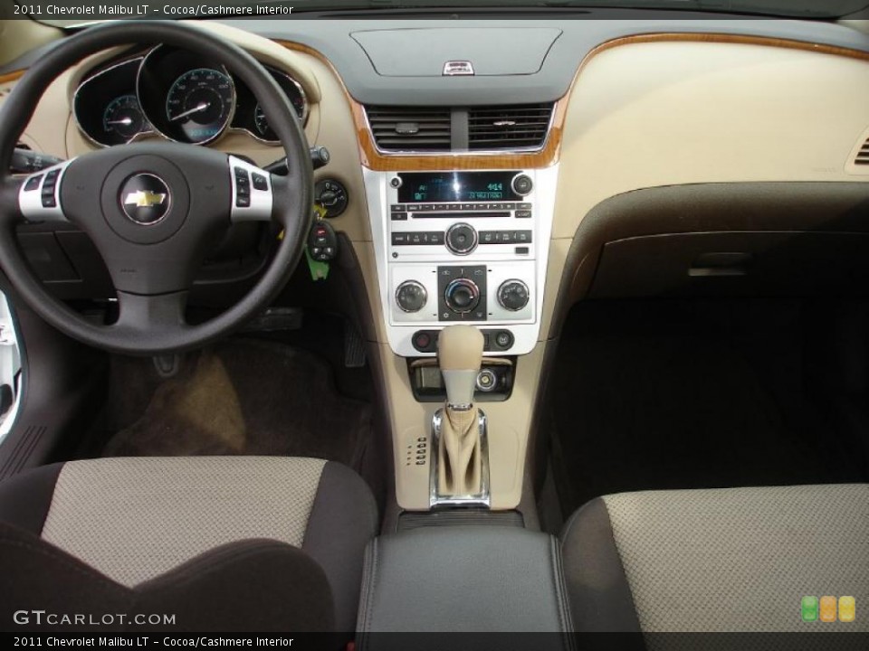 Cocoa/Cashmere Interior Dashboard for the 2011 Chevrolet Malibu LT #48842337