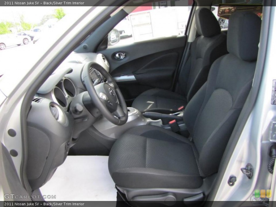 Black/Silver Trim Interior Photo for the 2011 Nissan Juke SV #48843516