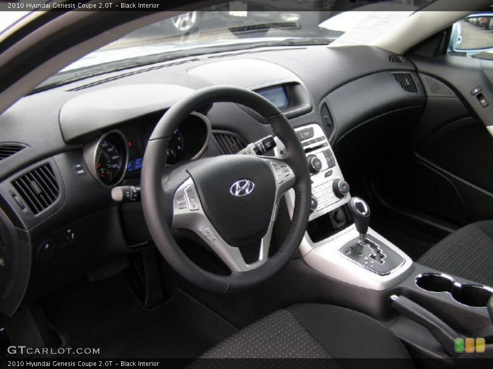 Black Interior Photo for the 2010 Hyundai Genesis Coupe 2.0T #48844569