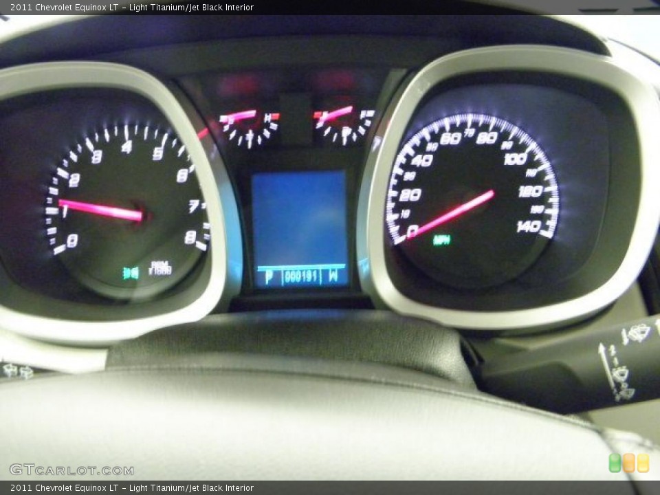Light Titanium/Jet Black Interior Gauges for the 2011 Chevrolet Equinox LT #48846514