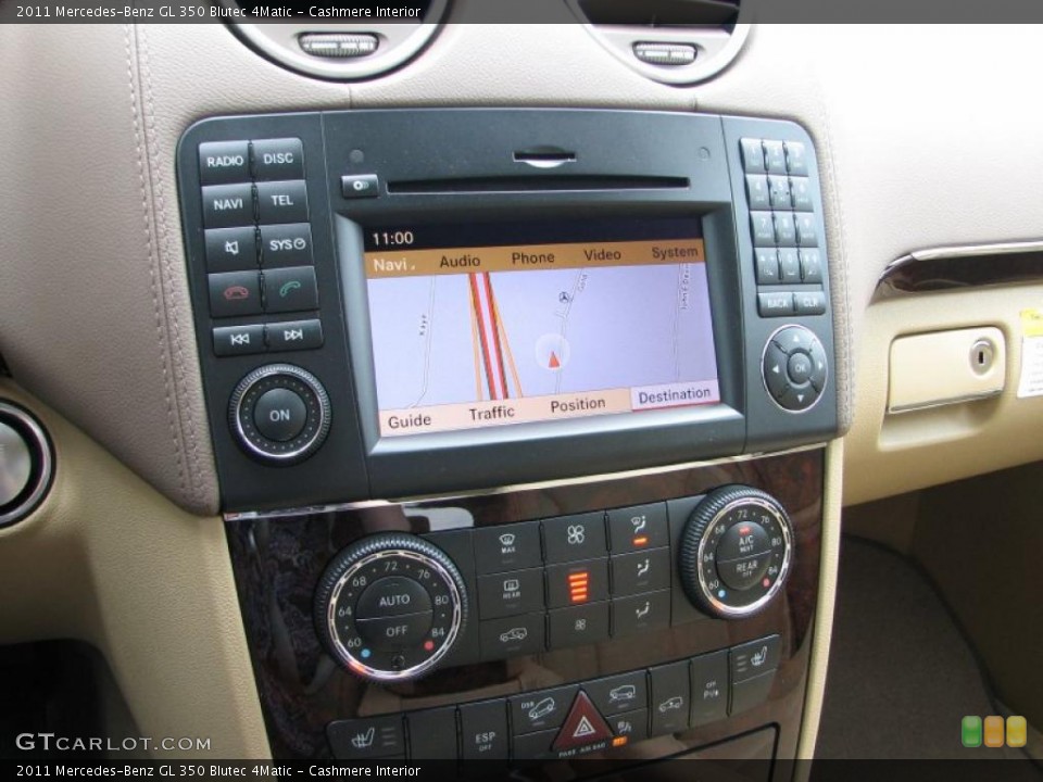 Cashmere Interior Controls for the 2011 Mercedes-Benz GL 350 Blutec 4Matic #48847786