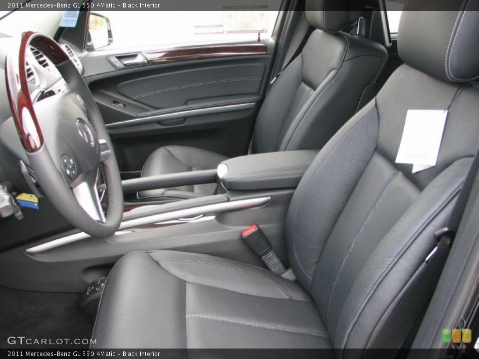 Black Interior Photo for the 2011 Mercedes-Benz GL 550 4Matic #48848114