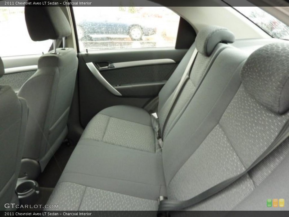Charcoal Interior Photo for the 2011 Chevrolet Aveo LT Sedan #48850450