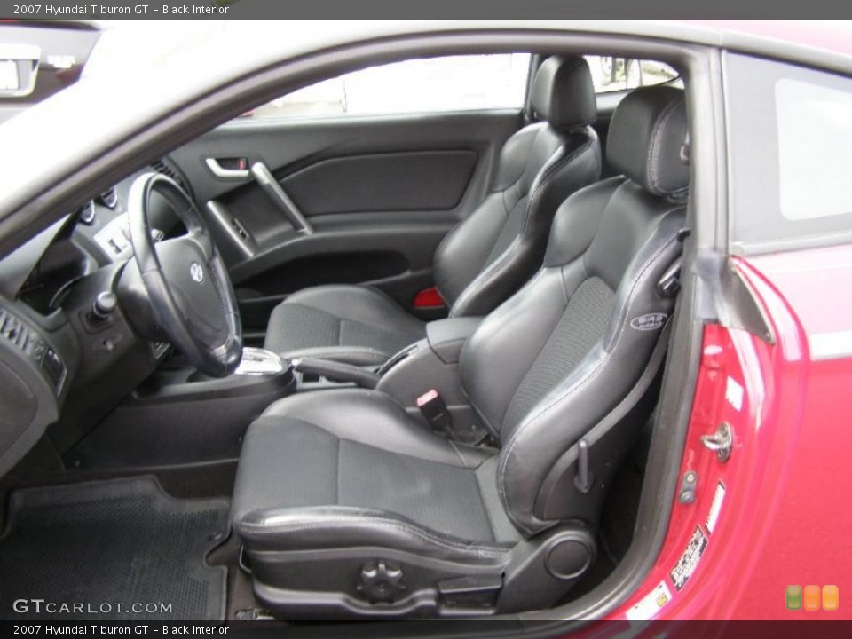 Black Interior Photo for the 2007 Hyundai Tiburon GT #48850744