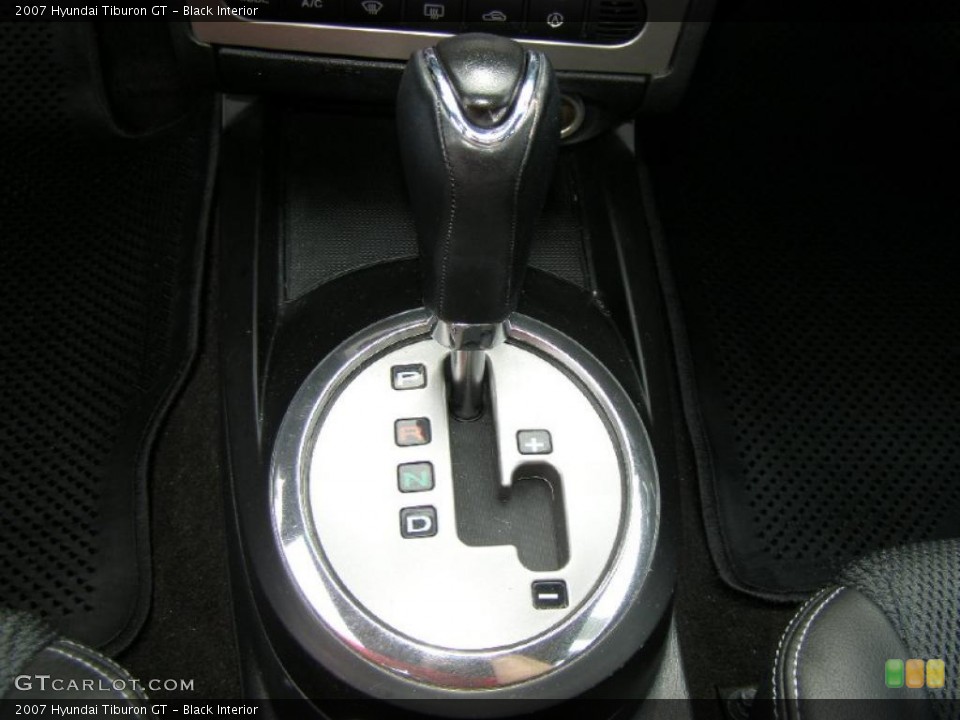 Black Interior Transmission for the 2007 Hyundai Tiburon GT #48850828