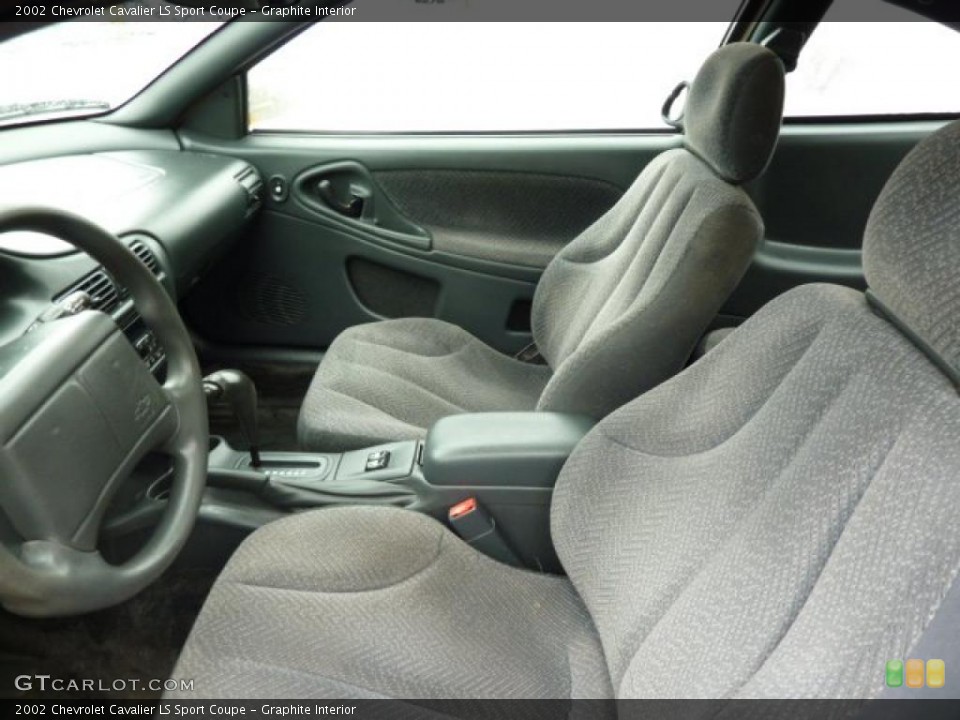 Graphite Interior Photo for the 2002 Chevrolet Cavalier LS Sport Coupe #48851800