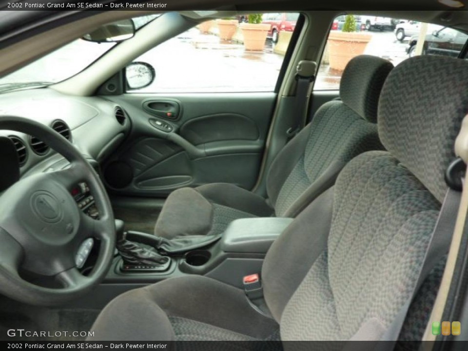 Dark Pewter Interior Photo for the 2002 Pontiac Grand Am SE Sedan #48852988