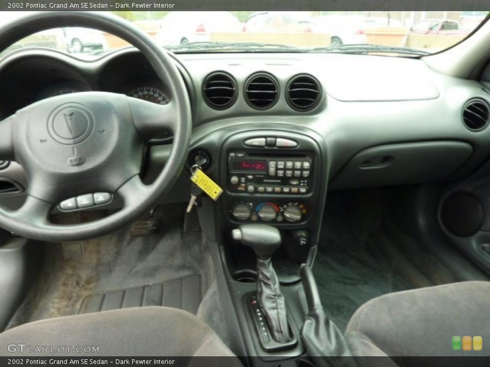 Dark Pewter Interior Dashboard for the 2002 Pontiac Grand Am SE Sedan #48853003