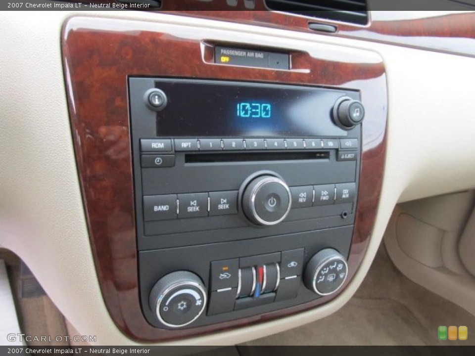 Neutral Beige Interior Controls for the 2007 Chevrolet Impala LT #48854344