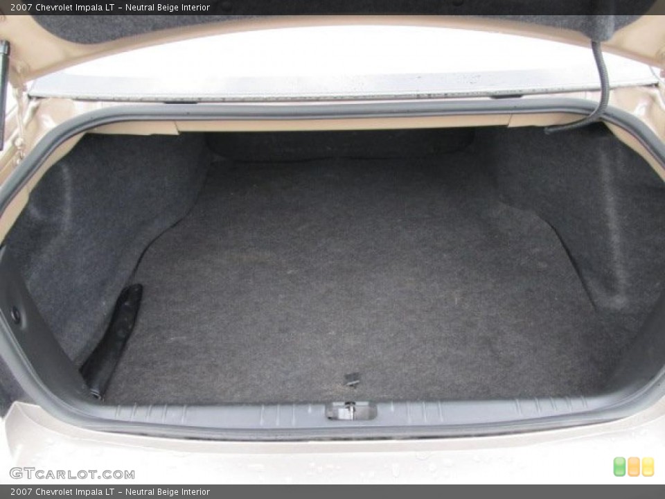 Neutral Beige Interior Trunk for the 2007 Chevrolet Impala LT #48854401