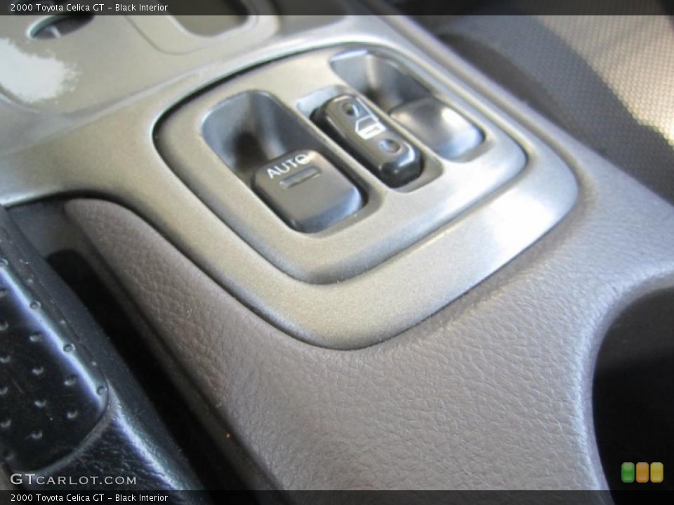 Black Interior Controls for the 2000 Toyota Celica GT #48855285