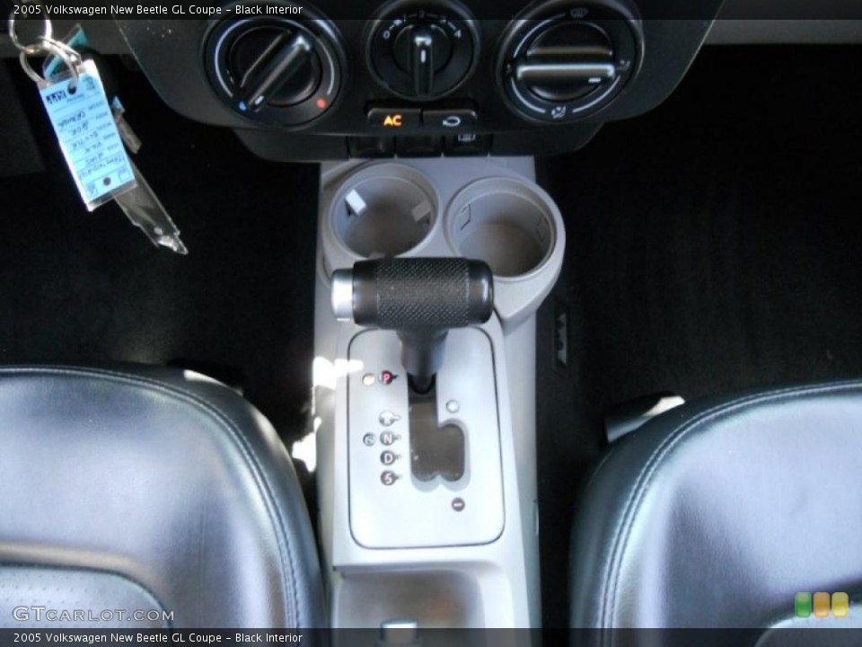 Black Interior Transmission for the 2005 Volkswagen New Beetle GL Coupe #48855940