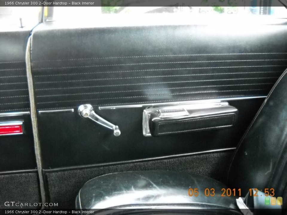 Black Interior Photo for the 1966 Chrysler 300 2-Door Hardtop #48856642